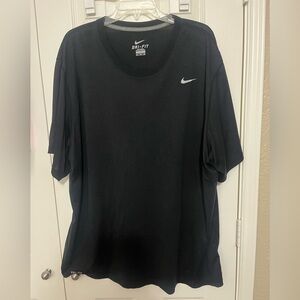 Nike Black Dri-FIT Tee with Swoosh